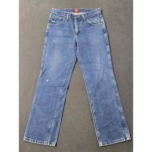VTG Wrangler 36MWZPD Jeans Cowboy Cut Mens 32x30 Blue Denim Slim Fit